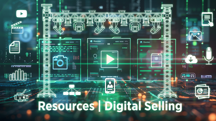 collage of digital resources