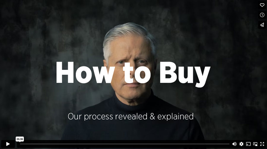 Nigel Maine presenting How to Buy
