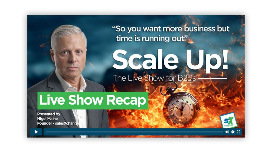 Revolutionising B2B Digital Selling - Live