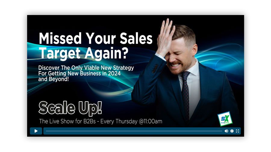 B2B New Business Sales Strategy - Live