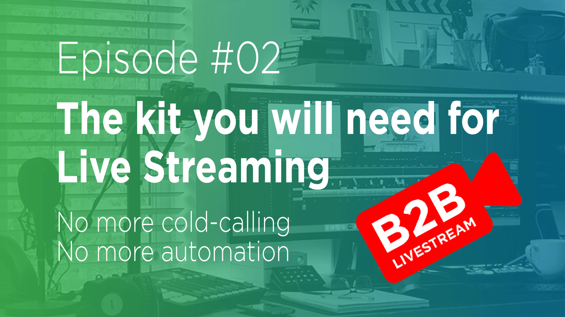 Video thumbnail The Kit Needed for Streaming S1 Ep15 Title