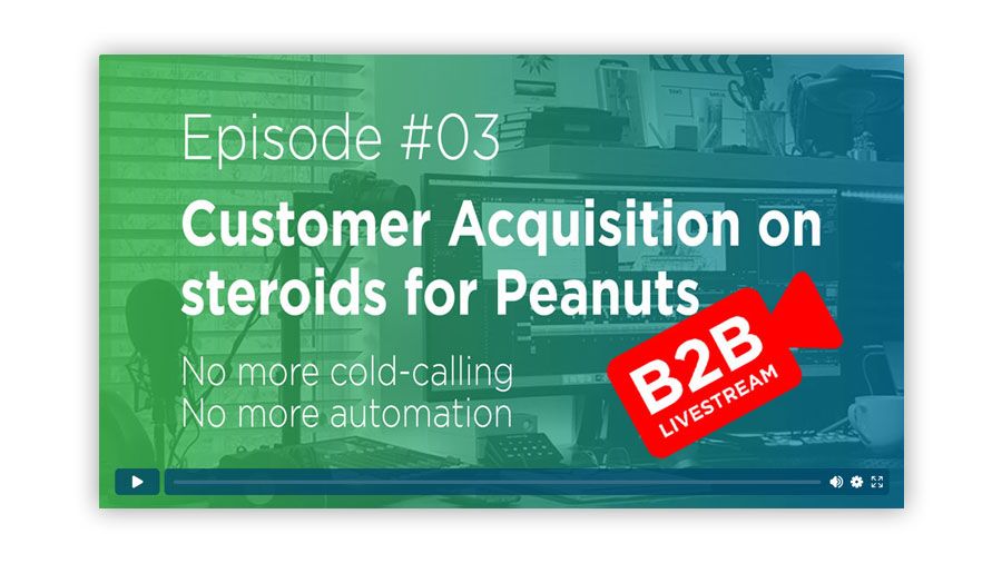 Customer Acquisition using Live Streaming - Ep 03 Video