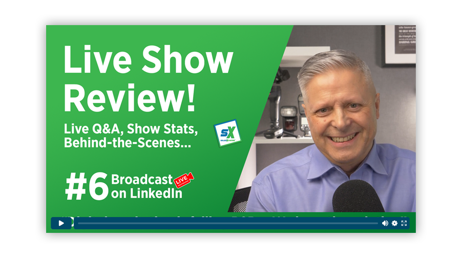 Live Streaming: Digital Selling Review S2: 6/6 Video