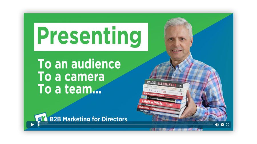 B2B Video: Master the Art of Presenting: Books & Tips